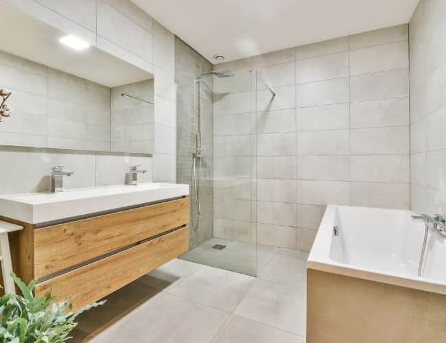 Réalisation salle de bain Plomberie Robain